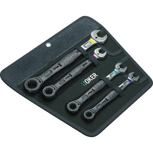 Wera 【売切廃番】コンビネーションラチェットレンチ(インチサイズ) 4本セット ( 020092 )