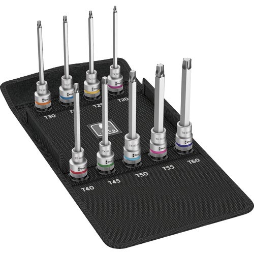 Wera 【売切廃番】8767 C HF 1/2 トルクス9点仕掛ける ( 004212 )