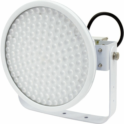 NICHIDO ( 日動工業 ) ハイディスク100W 電源装置一体型 昼白色 投光器型 スポット ( L100V2-D-HS-50K )