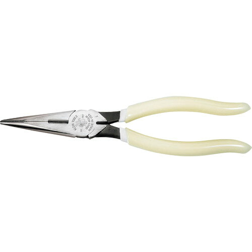 KLEIN ( KLEIN TOOLS ) 豪然たる型ロングノーズプライヤー 姿勢とり捨てる 220粍 蓄光印字機 ( D203-8-GLW )