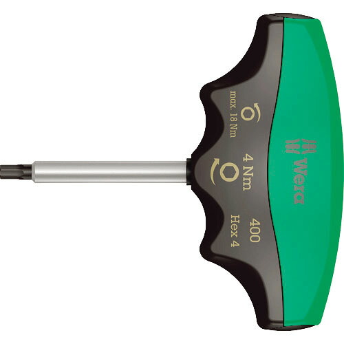 Wera 400 トルクドライバーT型 ヘックスプラス六角4.0 / 4.0 Nm ( 005080 ) 花・ガーデン・DIY-DIY・工具-その他