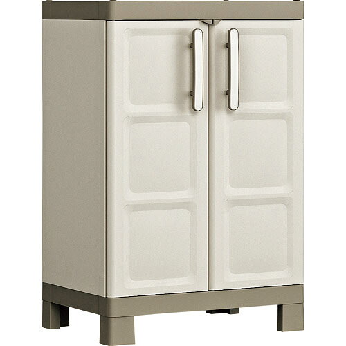 KETER 樹脂製物置エクセレンス 650X450X970 2段 ( 9709000031312 )
