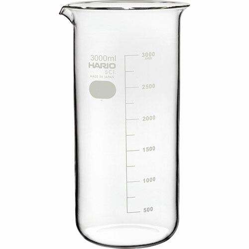 HARIO ( ハリオサイエンス ) トールビーカー 準拠集団目盛付 3000ml ( 結核症-3L-SCI ) DIY・工具-その他-花・ガーデン・DIY