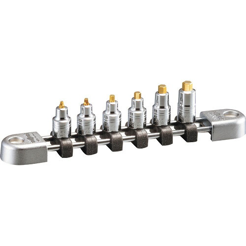 nepros ( 京都機械工具 ) 6.3sq.スタッビヘキサゴンソケットセット(6コ組) ( NTBT2SS06A )