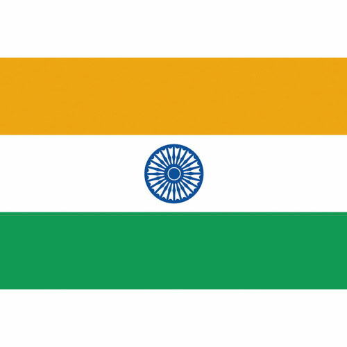 東京製旗 国旗No.1(70×105cm) インド ( 416128 )
