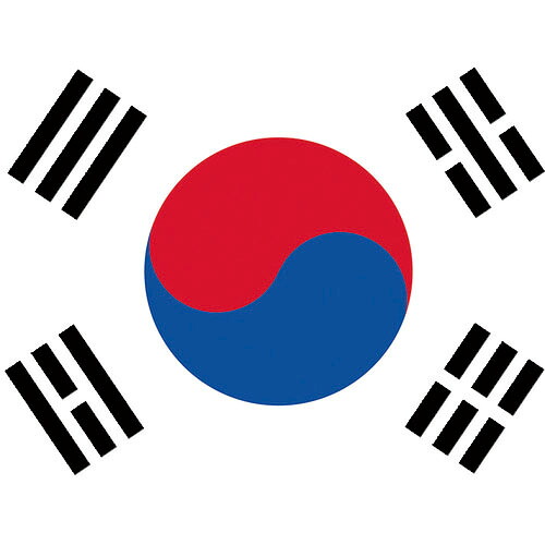 東京製旗 国旗No.2(90×135cm) 大韓民国 ( 426402 )