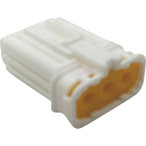 ミネベアコネクト 雨合羽繋ぎ F端子用ハウジング(500個入) ( CE01A6-03N0-01 ) 【製造業者取寄】 花・ガーデン・DIY-DIY・工具-その他