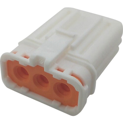 ミネベアコネクト 雨合羽繋ぎ F端子用ハウジング(500個入) ( CE01A6-03N0-03 ) 【製造業者取寄】 DIY・工具-花・ガーデン・DIY-その他
