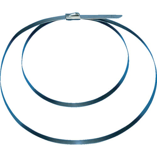 PANDUIT ( パンドウイット ) MLTタイプ 自動ロック式ステンレススチールバンド ダブルロックタイ SUS316 幅12.7mm 長さ1359mm ( MLT8DEH15-Q316 )