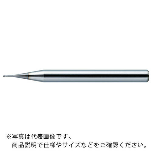 ユニオンツール DLCCOAT2枚刃銅電極加工用ロングネックボール R2×有効長30×刃長3.2×シャンク径6 ( DLCLB2040-300 (210-3041) )