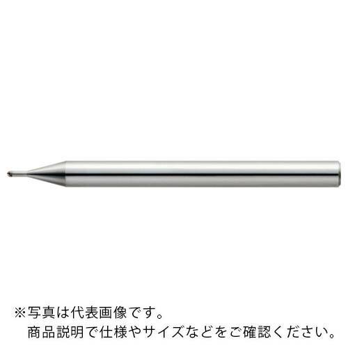 ユニオンツール 2枚刃超仕上げ加工用ロングネックボールエンドミル R0.5×有効長4×刃長0.7×首径0.98×全長50 ( CBN-LBSF2010-040 (283-5031) )