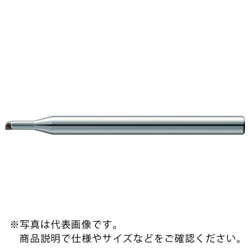 ユニオンツール 1枚刃超仕上げ加工用ロングネックラジアス 外径1×コーナー半径R0.1×有効長3×刃長0.7×全長50 ( CBN-RSF1010-010030 (216-0008) )