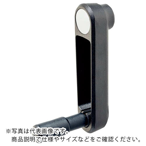 HALDER ( ロームヘルド・ハルダー ) 機械類用手持ち部分 スターター手持ち部分 手持ち部分折りたたみ可 黒いこと 打っ付け穴(粍):角穴12 ( 24331.0710 )