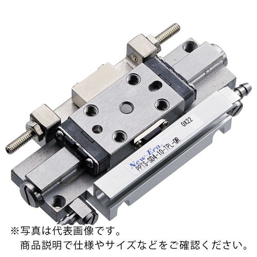 New－Era ( ニューエラー ) ピコテーブル シリンダ内径Φ4 ストローク10mm マグネットスイッチレール付 ベース配管 ( PPTS-SD4-10-PP )