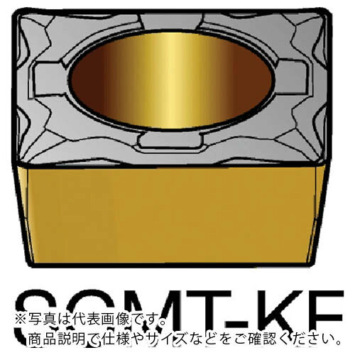 SANDVIK ( サンドビック ) コロターン107 旋削用ポジチップ(120) 3005 ( SCMT 09 T3 04-KF 3005 (120) ) 【10個セット】