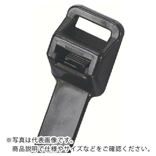 PANDUIT ( パンドウイット ) 印行タイ王国 取りはらい能力のあるナイロン一緒になるダンス楽隊 耐候性黒100本入 ( PRT8EH-C0 ) 【2袋仕掛ける】