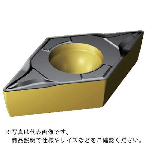 サンドビック コロターン107 旋削用ポジチップ(120) 3225 ( DCMT 07 02 04-KM 3225 (120) ) 【10個セット】 8,858円