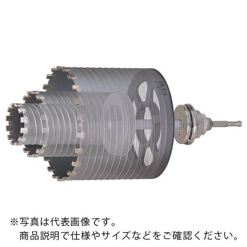 UNIKA ( ユニカ ) 多役立つこと中核グループせん孔機UR21 乾式金剛石75粍 上半身(替刃)のみ(UR-Lシャンク相応う) ( UR21-D075B )