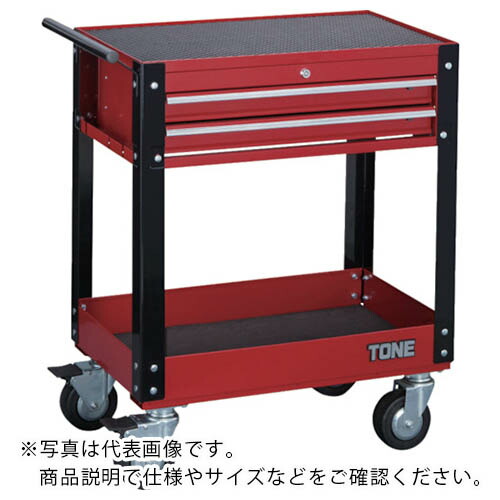 TONE 整備用工具セット ツールキャビン レッド 幅714×奥行441×高さ730~900mm ( TC1701R ) 【メーカー取寄】