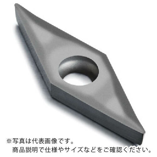 SANDVIK ( サンドビック ) コロターン107 旋削用ポジチップ(130) H10 ( VCGX 11 02 02-AL H10 (130) ) 【10個セット】