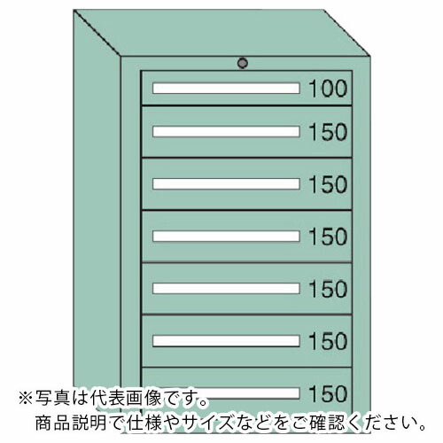 OS ( 大阪製罐 ) 中量キャビネット(6型) 間口693×奥行557×高さ1081mm最大積載量1000kg ( 6-1003 ) 【メーカー取寄】 94,478円