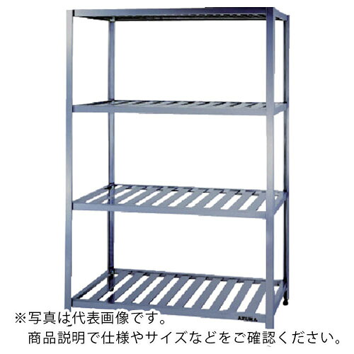 アズマ ( 東製作所 ) パンラック四段スノコ板付 730×730×1800 ( YR-750 ) 【メーカー取寄】