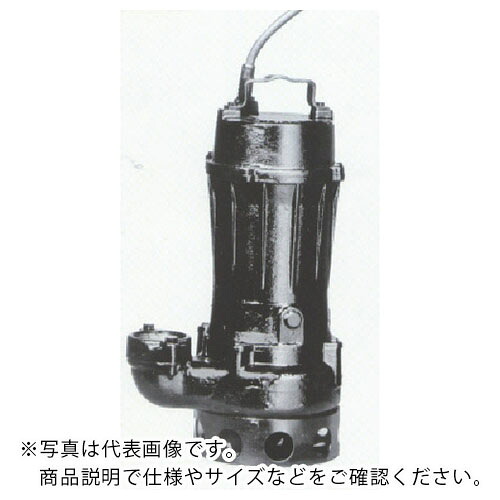 TERADA ( 寺田ポンプ製作所 ) 汚物用水中ポンプ 3.7kw 全揚程11.8m 60Hz ( TCN7-637 60HZ ) 【メーカー取寄】｜トキワONLINE
