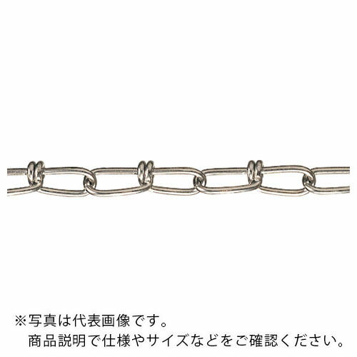 水本 ( 水本機械製作所 ) 【要長さ指定】SUS304 ステンレスビクターチェーン 3.2-V 8.1~9m ( 304-3.2-V-9C ) 【メーカー取寄】