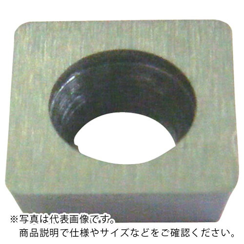 SANWA ( 三和製作所 ) ハイス面取りチップ四角90度ポジ15度穴有 ( CHA09S15P ) 【10個セット】 【メーカー取寄】