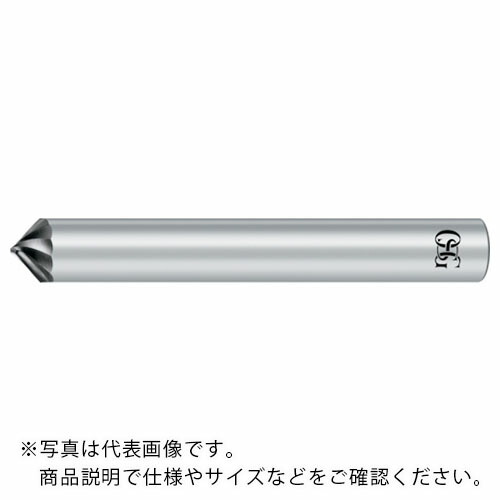 OSG ( オーエスジー ) 超硬面取りカッタ FXコート 2刃スパイラル 8501483 ( FX-SCC-0.8X45X3(8501483) ) 【メーカー取寄】