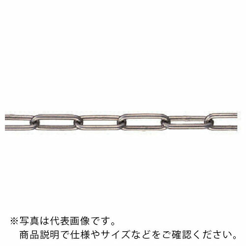 水本 ( 水本機械類製造所 ) チタンチェーン店30m 線径4粍 ( TI-4 ) 【製造業者取寄】