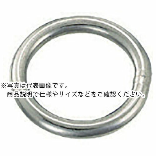 水本 ( 水本機械類製造所 ) ステンレス鋼 丸繋がり 線径22粍口径175粍 ( R-22-175 ) 【製造業者取寄】