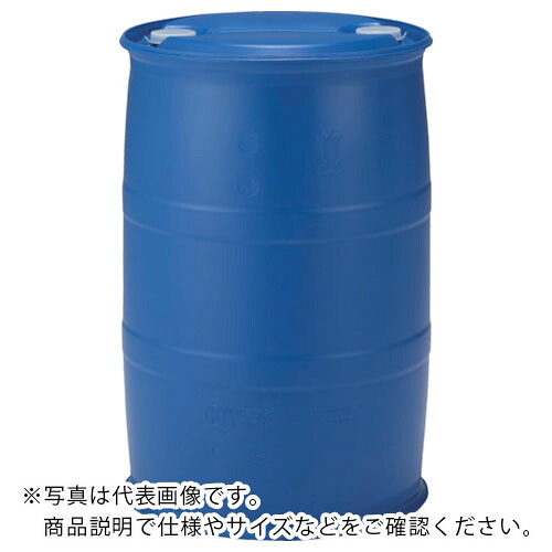 サンコー ( 三甲 ) プラスチックドラムクローズタイプ 852094 PDC200L-4ブルー ( SKPDC-200L-4-BL ) 【メーカー取寄】｜トキワONLINE