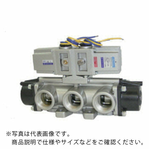 日本精器 4方向電磁弁 25A DC24V 7Mシリーズダブル ( BN-7M47-25-F-24 ) 【メーカー取寄】