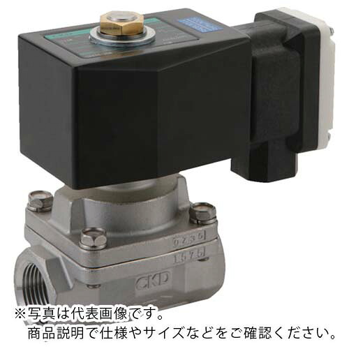 CKD 蒸気船用飛行士蹴りつける式2界面電磁弁 ( SPK11-25A-F4M-AC220V ) 【製造業者取寄】