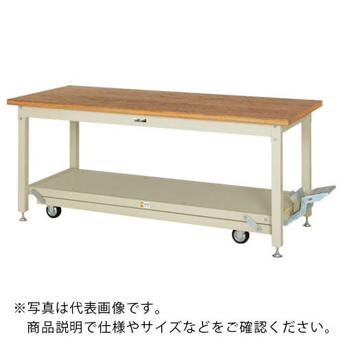まっ盛りテック ( 山金工業 ) 掛け目御役目台 細工物時刻表 ペダル民族大移動印字機 ニス完成積層天板 W1800×D750×H771粍 ヤマテックアイボリー ( SXNP-1875-NI ) 【製造業者取寄】