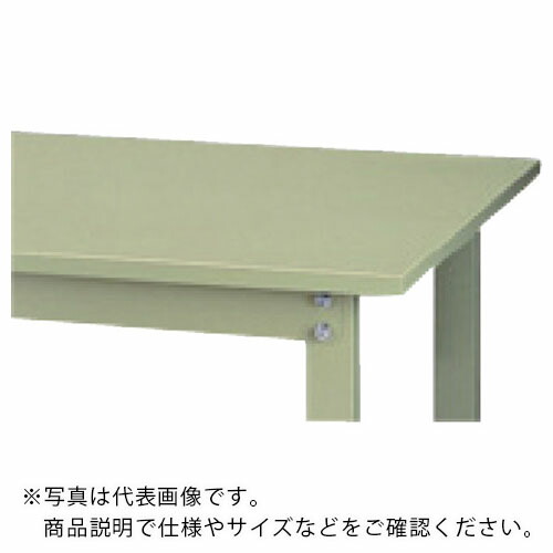 ヤマテック ( 山金工業 ) 軽量作業台 ワークテーブル300シリーズ 固定式 スチール天板 W1800×D600×H900mm ヤマテックグリーン ( SWSH-1860-GG ) 【メーカー取寄】