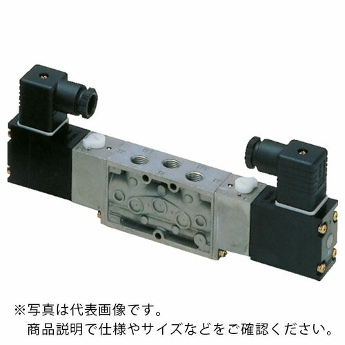 CKD 電磁弁 パイロット式5ポート弁セレックスバルブ 4Fシリーズ 3.9C Rp1/4 DC24V ( 4F220-08-DC24V )
