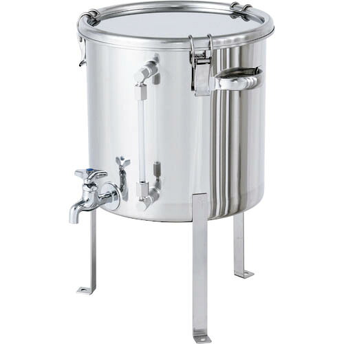 MONOVATE レベル計・蛇口付密閉容器 脚付 25L ( CTH-W-LV-FL-33 ) 【メーカー取寄】