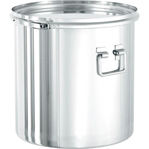 日東 折りたたみ取っ手付密閉容器(バンド式/EPDM) 36L CTLF-36 PEL ( CTLF36PEL ) 日東金属工業(株)