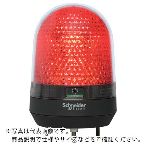 シュナイダー 赤 φ100 LED表示灯 AC100-230V ( XVR3M04 ) 【メーカー取寄】