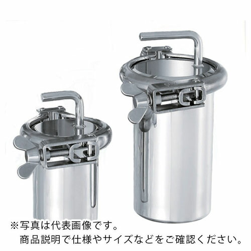 MONOVATE ステンレスヘルール式SUS316Lボトル1L ( PSO-1 ) 【メーカー取寄】