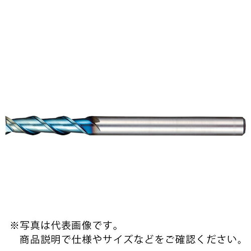 NS ( 日進工具 ) アルミ専用エンドミル(DLCコーティング、4倍刃長タイプ) ( AL4D-2DLC-5 ) 【メーカー取寄】