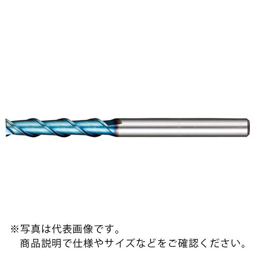 NS ( 日進工具 ) アルミ専用エンドミル(DLCコーティング・5倍刃長タイプ) ( AL5D-2DLC-1 ) 【メーカー取寄】