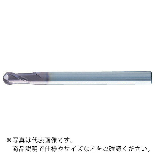 NS ( 日進工具 ) 無限コーティング 2枚刃ボールエンドミル MSB230 R0.075(D4) ( MSB230 R0.075(D4) (08-00501-00007) )