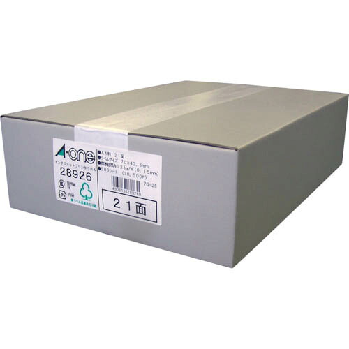 ３M ( スリーエム ) 付け札判子(インクジェット)21面 (500枚入) ( 28926 ) 【製造業者取寄】