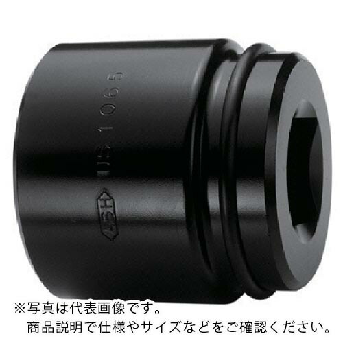 ASH ( 旭金属工業 ) インパクトレンチ用ソケット38.1□×120mm ( US1120 ) 【メーカー取寄】