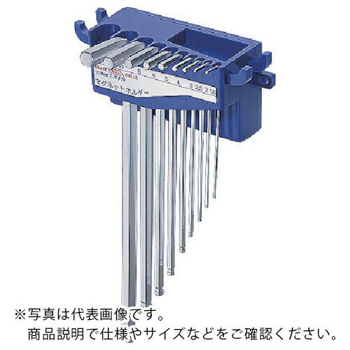 ASH ( 旭金属工業 ) ロングボールポイント六角棒レンチセット9本組 ( AQS0900 )｜トキワONLINE