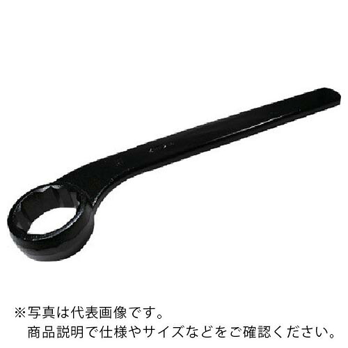 ASH ( 旭金属元素製作 ) 片口めがね鍵90粍 ( RS0090 ) 【製造業者取寄】 レンチ・スパナ-DIY・工具