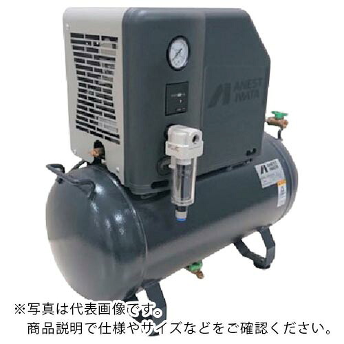 アネスト岩田 オイルフリー小形ブースタコンプレッサ 0.75kW ( EFBS07B-9.5 )